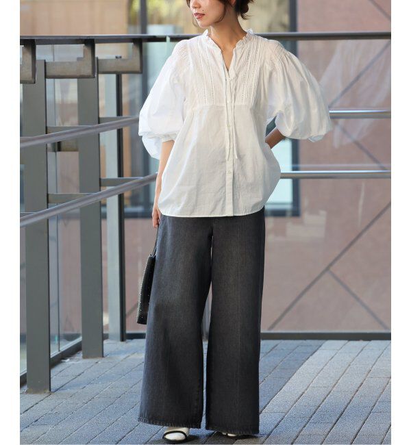 JOURNAL STANDARD relume「ボリュームスリーブコットンブラウス」|シャツ・ブラウス|