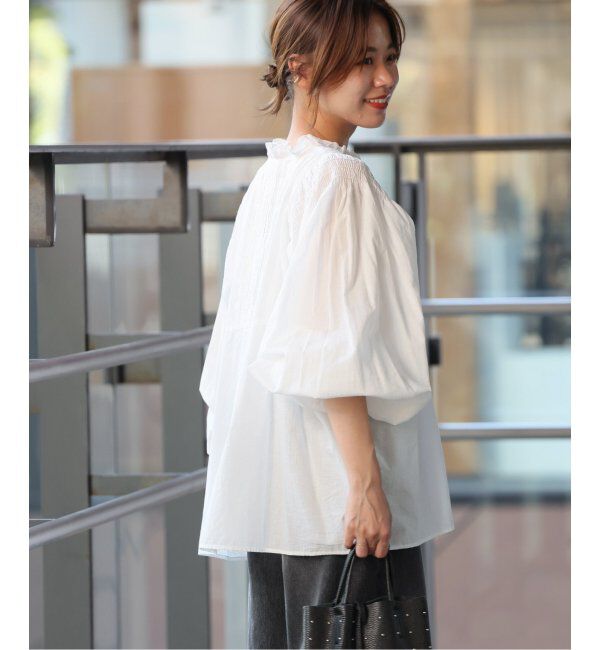 JOURNAL STANDARD relume「ボリュームスリーブコットンブラウス」|シャツ・ブラウス|