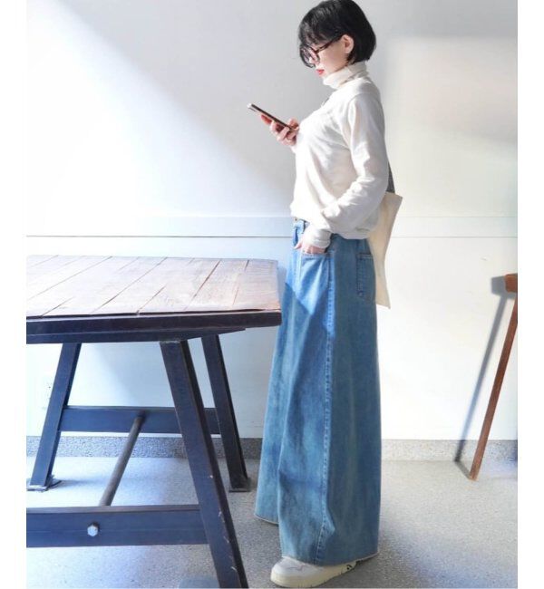 journal standard luxe「11OZデニム スウィッチスカート」|スカート|