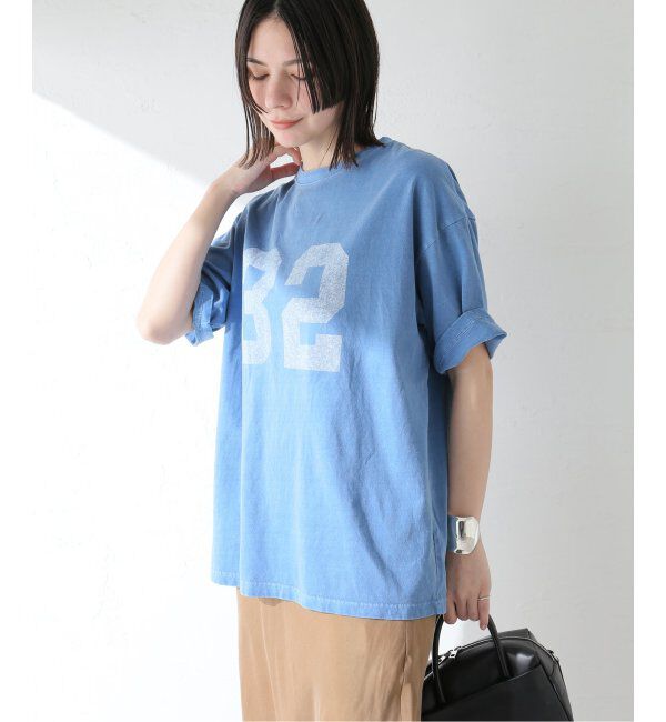 journal standard L'essage「【32】ピグメントTシャツ」|Tシャツ・カットソー|
