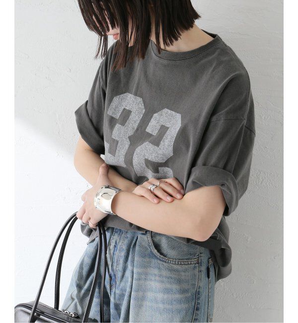 journal standard L'essage「【32】ピグメントTシャツ」|Tシャツ・カットソー|