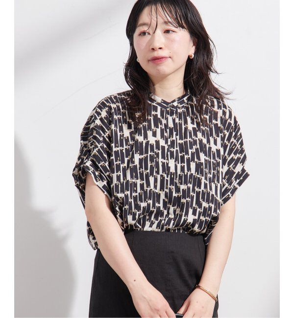 journal standard L'essage「《SP》DEVEAUX モノトーンシャツ」|シャツ・ブラウス|ナチュラル C