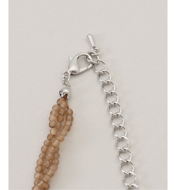 JOURNAL STANDARD relume「RELUME 2レンガラスネックレス」|ネックレス|