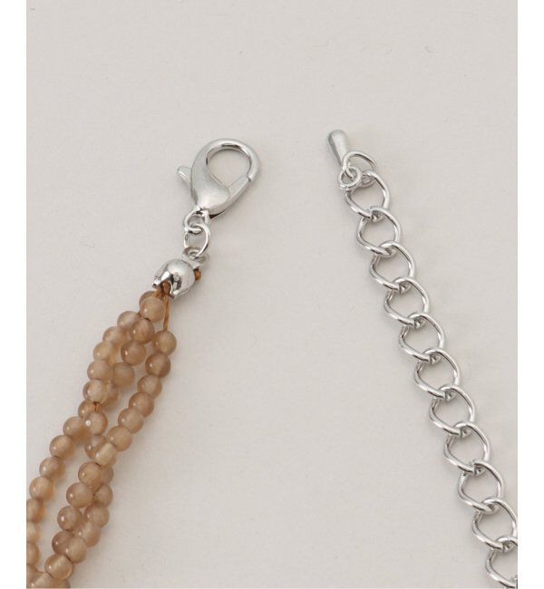 JOURNAL STANDARD relume「RELUME 2レンガラスネックレス」|ネックレス|