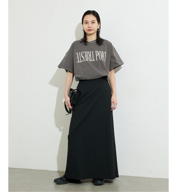 JOURNAL STANDARD「《追加2》ラウンドヘムピグメントTシャツ」|Tシャツ・カットソー|
