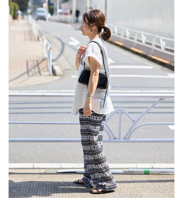 JOURNAL STANDARD「《追加2》ラウンドヘムピグメントTシャツ」|Tシャツ・カットソー|