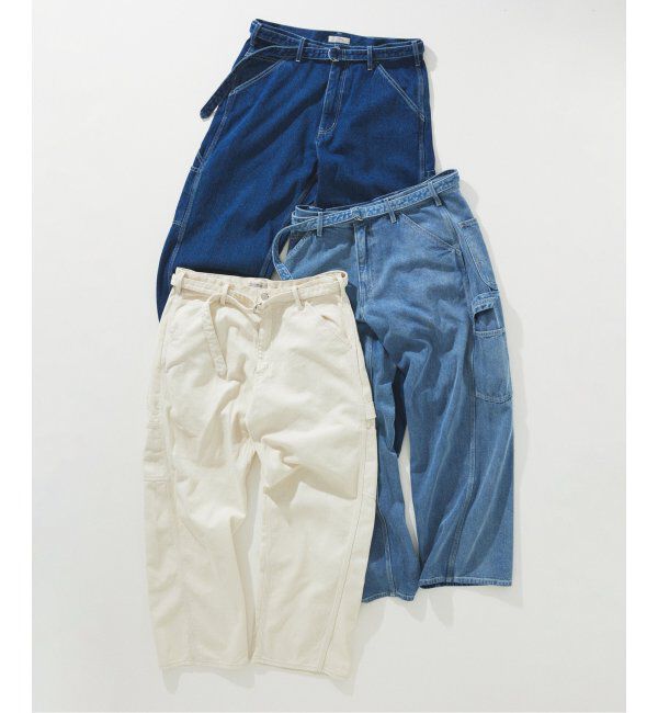 JOURNAL STANDARD relume「10オンス &rdquo;AMPLE&rdquo; ペインター ベルテッド デニム」|デニム|