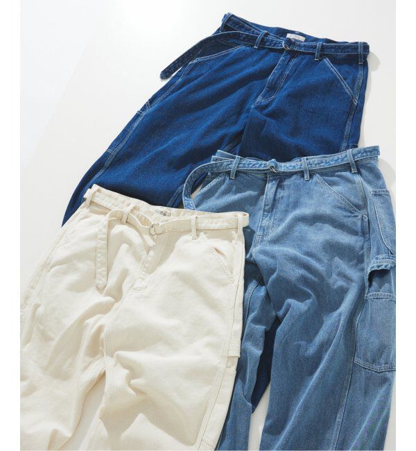 JOURNAL STANDARD relume「10オンス &rdquo;AMPLE&rdquo; ペインター ベルテッド デニム」|デニム|