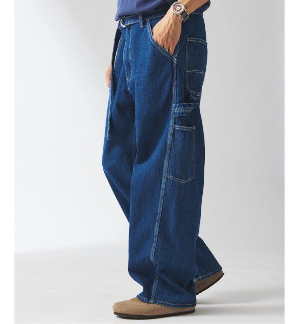 JOURNAL STANDARD relume「10オンス &rdquo;AMPLE&rdquo; ペインター ベルテッド デニム」|デニム|