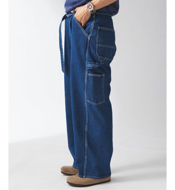 JOURNAL STANDARD relume「10オンス &rdquo;AMPLE&rdquo; ペインター ベルテッド デニム」|デニム|