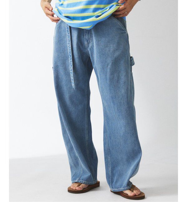 JOURNAL STANDARD relume「10オンス &rdquo;AMPLE&rdquo; ペインター ベルテッド デニム」|デニム|