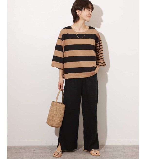 JOURNAL STANDARD relume「《追加2》麻スリットイージーパンツ」|その他|