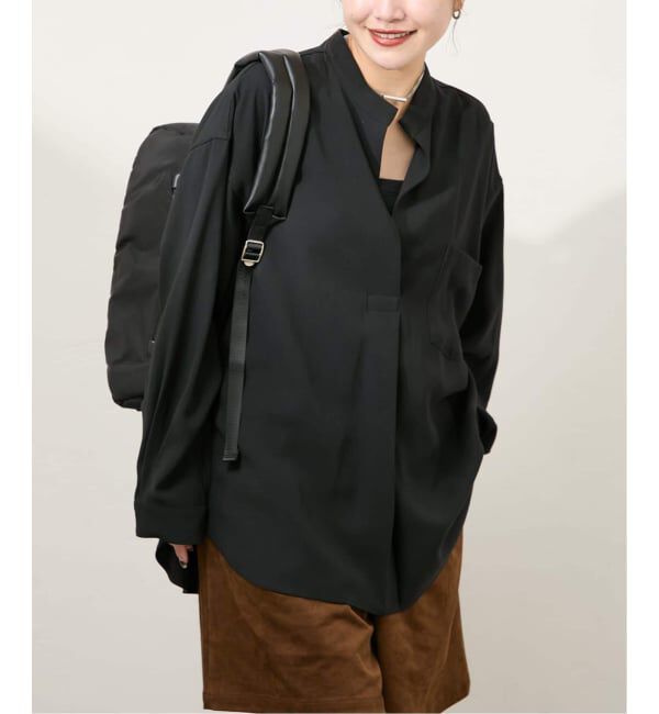 JOURNAL STANDARD「《追加2》STAND PULL OVER」|シャツ・ブラウス|ブラック