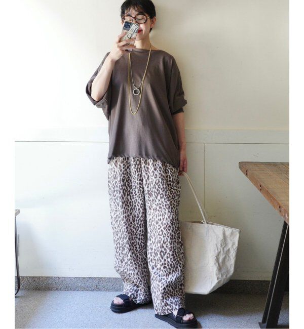 journal standard luxe「レオパリネン イージーパンツ」|その他|