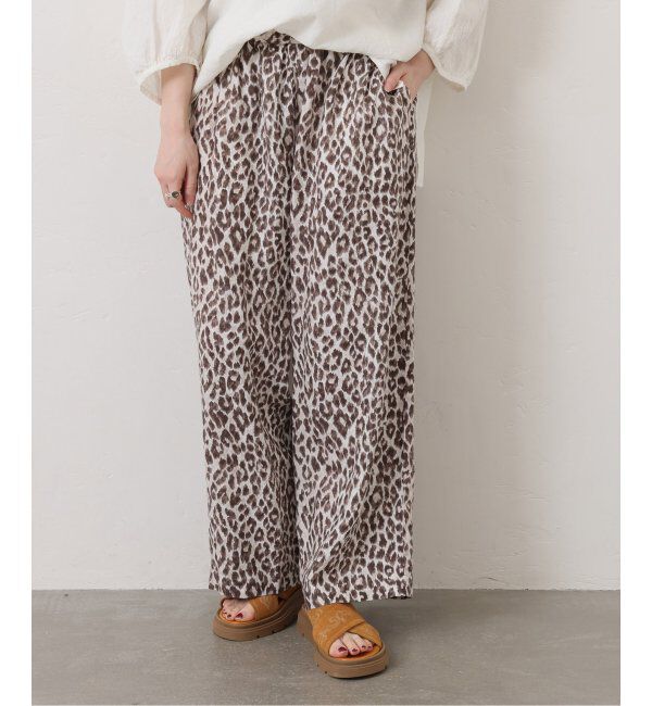 journal standard luxe「レオパリネン イージーパンツ」|その他|