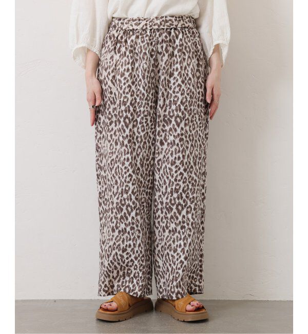journal standard luxe「レオパリネン イージーパンツ」|その他|