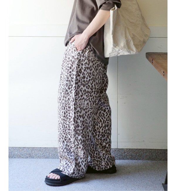 journal standard luxe「レオパリネン イージーパンツ」|その他|