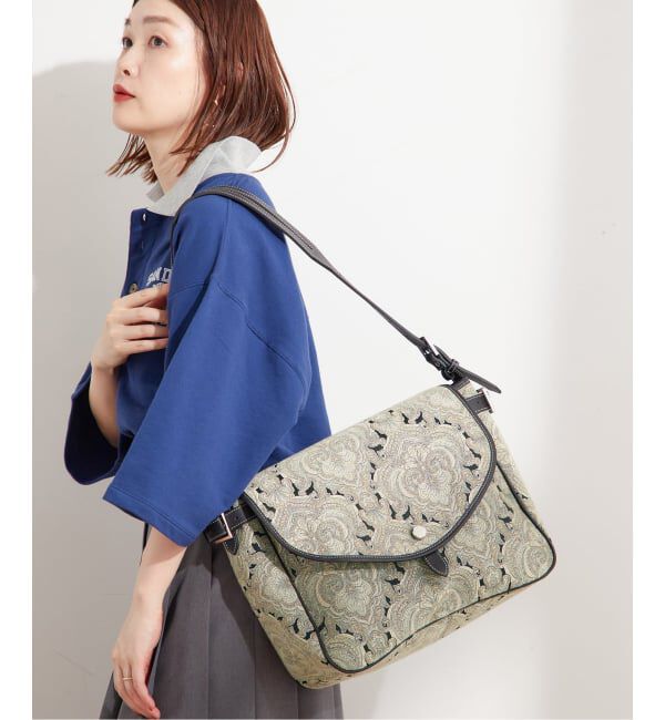 journal standard L'essage「【A VACATION/ア ヴァケーション】KIKI SLD ONYX：ショルダーバッグ」|ショルダー・メッセンジャー|