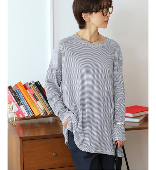 JOURNAL STANDARD relume「《追加3》別注【MILLER/ミラー】 Light Prib L/S：カットソー」|Tシャツ・カットソー|