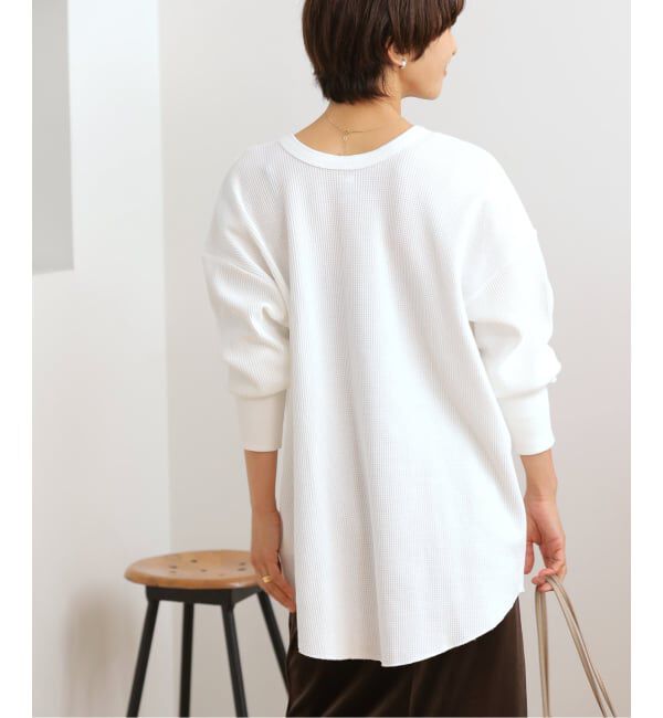 JOURNAL STANDARD relume「別注【Hanes / ヘインズ】ワッフルヘンリーネックプルオーバー」|Tシャツ・カットソー|