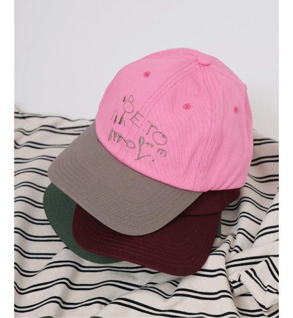 JOURNAL STANDARD relume「【LY / エルワイ】 Garabato cap：キャップ」|キャップ・キャスケット|ピンク