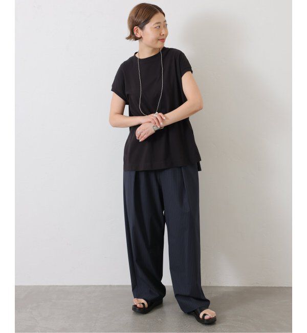 journal standard luxe「TRストレッチ 1タックパンツ」|スラックス|