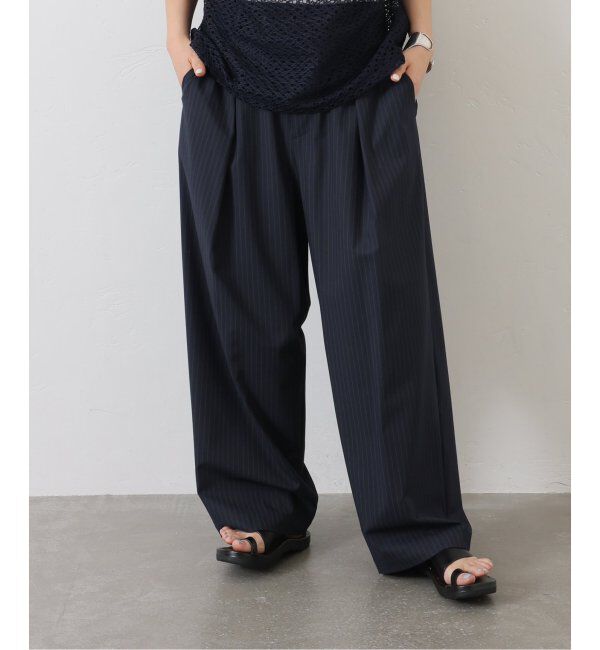 journal standard luxe「TRストレッチ 1タックパンツ」|スラックス|