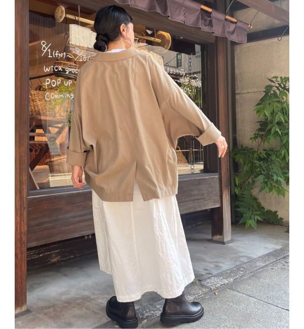 journal standard luxe「ツイルピーチ ガウンジャケット」|その他|