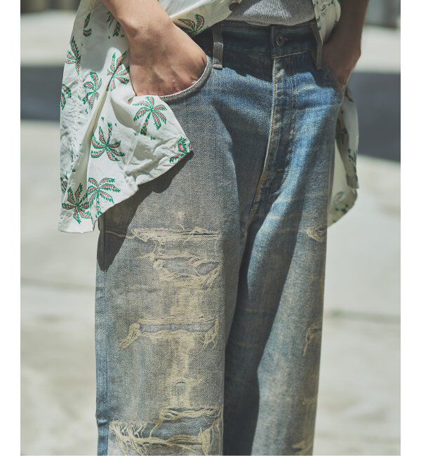 JOURNAL STANDARD「トランスファー デニム キャノン 5 ポケット パンツ」|デニム|