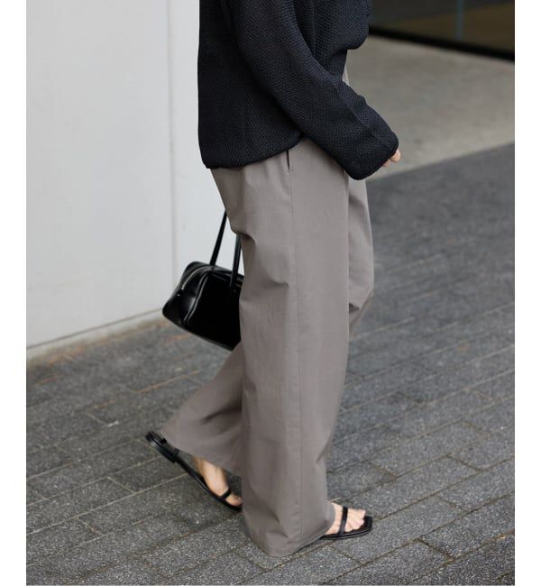 JOURNAL STANDARD「《追加5》【撥水/接触冷感/洗える/UVカット】リネンナイロンストレッチワイドパンツ」|その他|