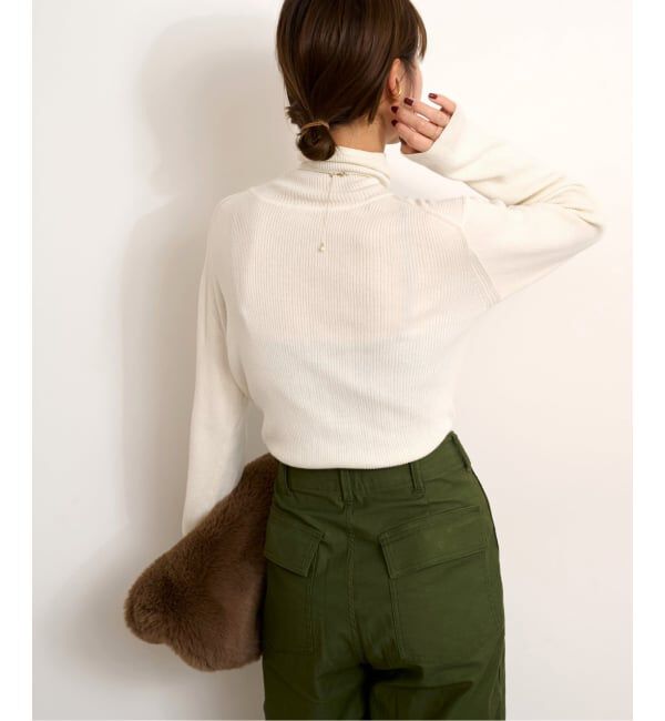 JOURNAL STANDARD relume「《WEB限定追加 / 新色》スイスオーガニックコットンタートルネックプルオーバー」|ニット・セーター|