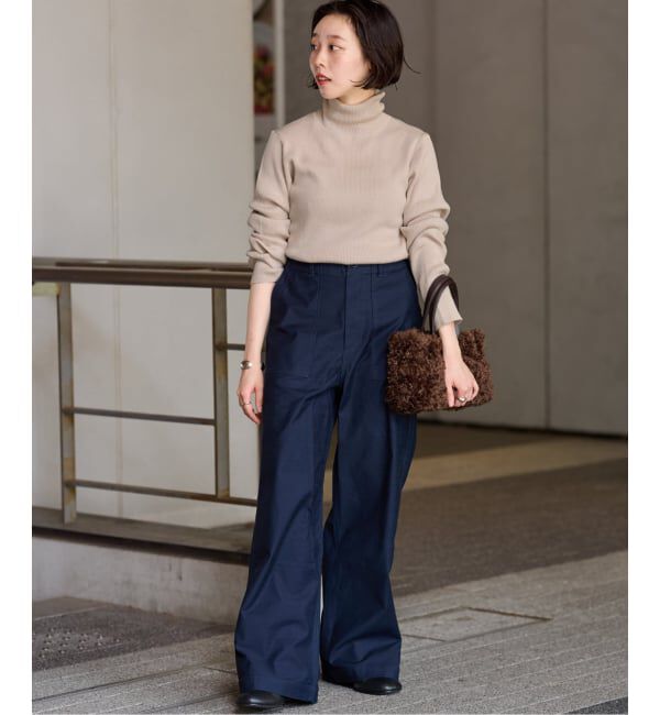 JOURNAL STANDARD relume「《WEB限定追加 / 新色》スイスオーガニックコットンタートルネックプルオーバー」|ニット・セーター|