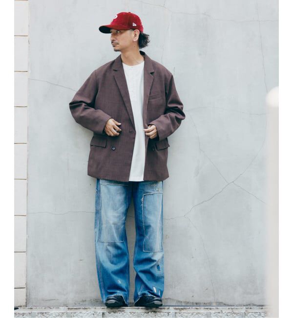 JOURNAL STANDARD relume「バスケット &rdquo;ウォッシャブル&rdquo; ダブルブレスト ジャケット」|その他|