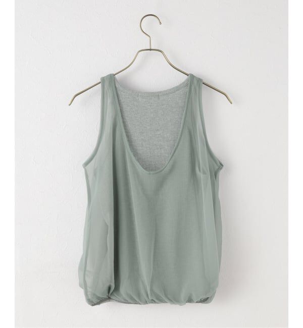 JOURNAL STANDARD「シアーレイヤーリブタンク」|タンクトップ|