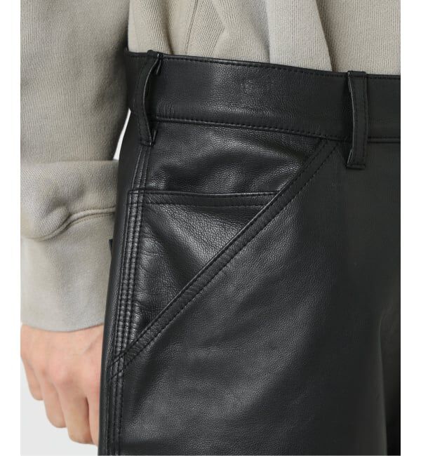 JOURNAL STANDARD relume「ゴートレザー ペインターパンツ」|その他|