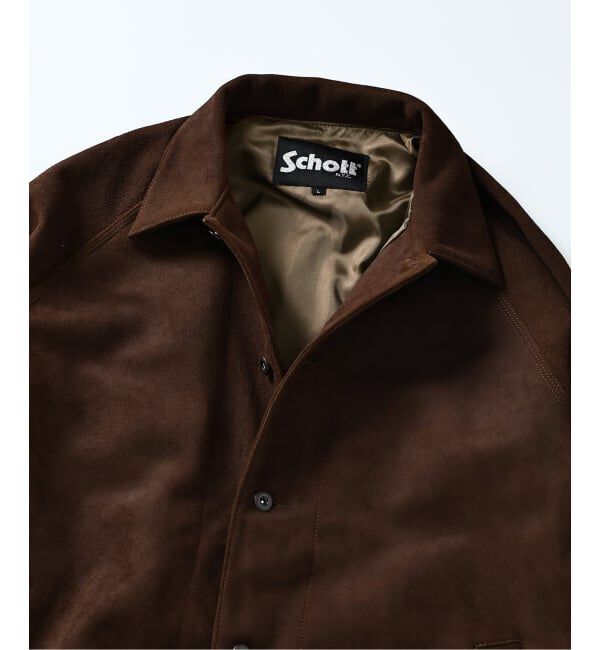 JOURNAL STANDARD「Schott / ショット 別注 スエード カバーオール」|ライダースジャケット|