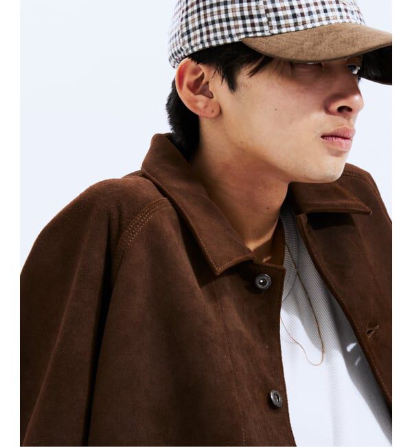JOURNAL STANDARD「Schott / ショット 別注 スエード カバーオール」|ライダースジャケット|