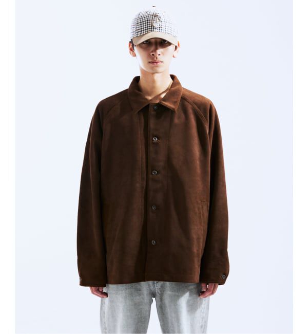 JOURNAL STANDARD「Schott / ショット 別注 スエード カバーオール」|ライダースジャケット|