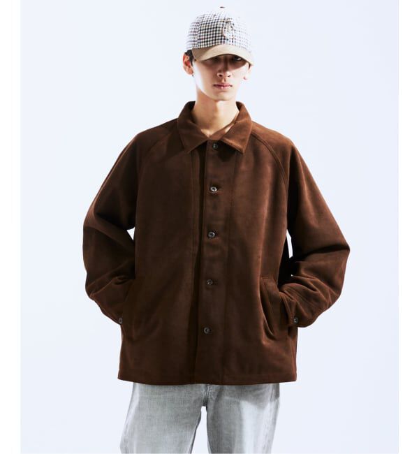 JOURNAL STANDARD「Schott / ショット 別注 スエード カバーオール」|ライダースジャケット|