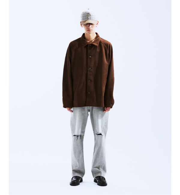 JOURNAL STANDARD「Schott / ショット 別注 スエード カバーオール」|ライダースジャケット|