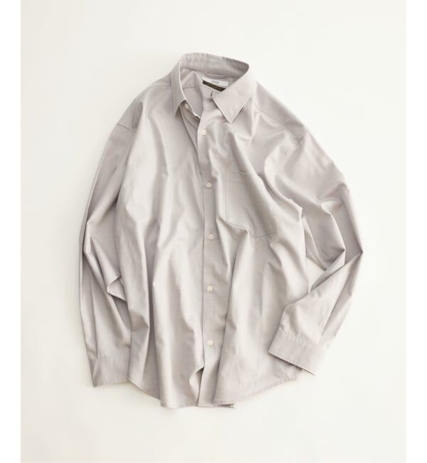 JOURNAL STANDARD relume「JAMES FABRIC / ジェームスファブリック ウールブレンド シャツ」|シャツ・ブラウス|グレーA