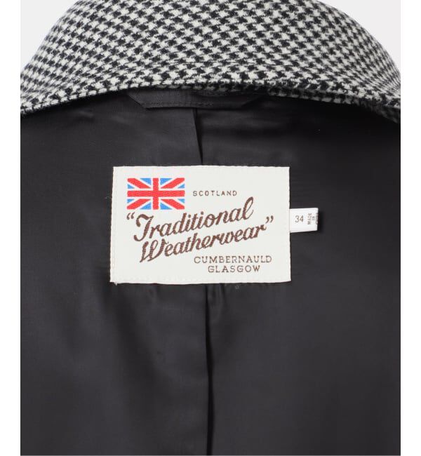 JOURNAL STANDARD「別注【TRADITIONAL WEATHERWEAR】LINTON JS MIDDLE  CHECK」|ステンカラーコート|