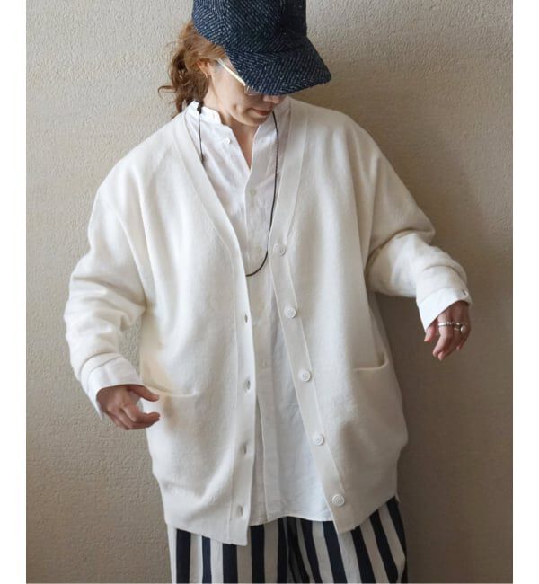 journal standard luxe「ボイルメリノウールカーディガン」|カーディガン|
