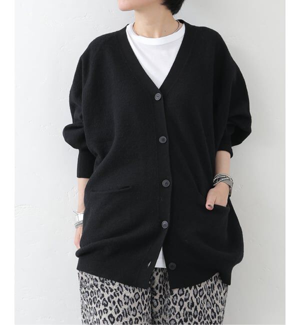 journal standard luxe「ボイルメリノウールカーディガン」|カーディガン|