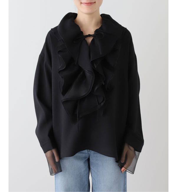 JOURNAL STANDARD「【MIOSMOKEY】RUFFLE BLOUSE」|シャツ・ブラウス|