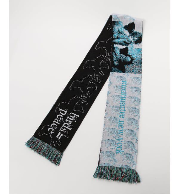 Oriens JOURNAL STANDARD「【Montmartre New York/モンマルトルニューヨーク】 Blue Emotion Scarf」|マフラー|