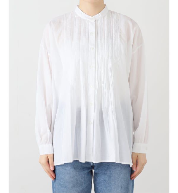 journal standard luxe「【SOIL】COTTON CAMBRIC PINTUCK SHIRT」|シャツ・ブラウス|