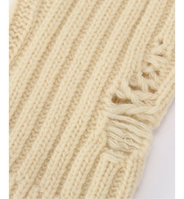 Oriens JOURNAL STANDARD「【OPEN YY / オープンワイワイ】 Knitted CUT OUT MITTEN WARMERS YY254AC007CR」|手袋|