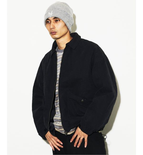 JOURNAL STANDARD「エアー フォーム ミリタリー ブルゾン」|その他|ブラック
