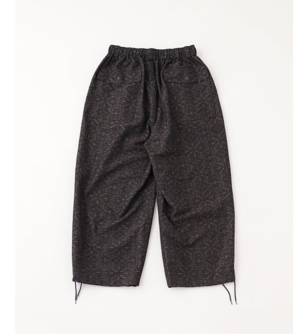 J.S.Homestead「J.S.Homestead / ペイズリー ジャガード エアクルー パンツ」|スラックス|